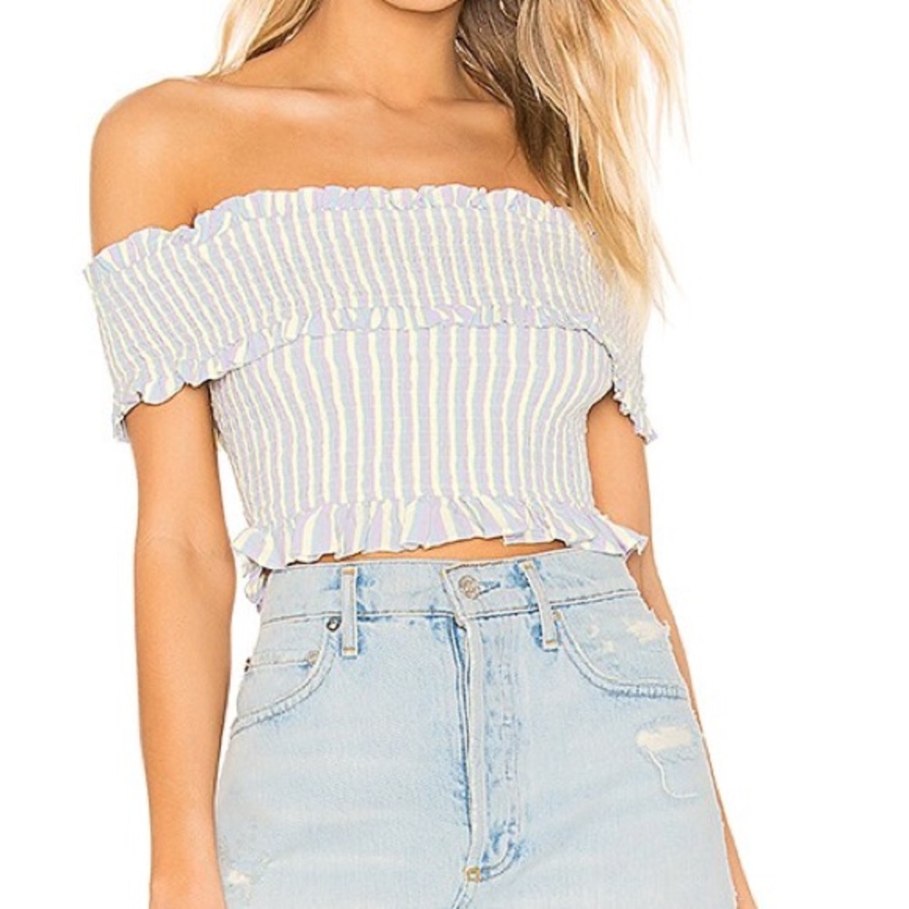Lovers and Friends Josephine Top Crop Blouse